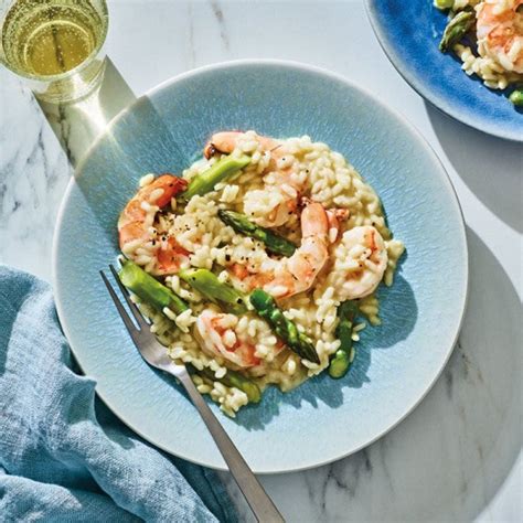 risotto-with-asparagus-shrimp-healthy-recipes-ww image
