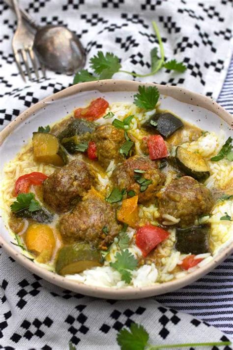 indian-spiced-lamb-meatballs-with-ratatouille-a-one image
