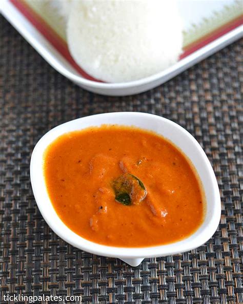 red-bell-pepper-chutney-recipe-tickling-palates image