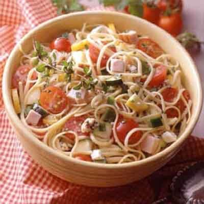turkey-vegetable-pasta-salad-recipe-land-olakes image