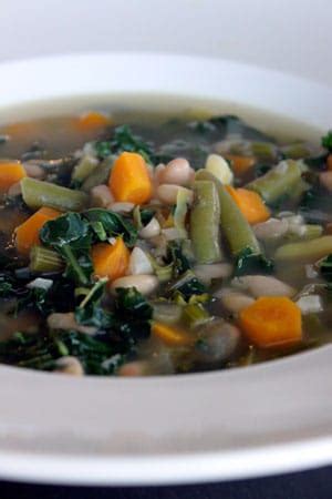 fresh-from-the-farm-vegetable-soup-with-leeks-and-kale image