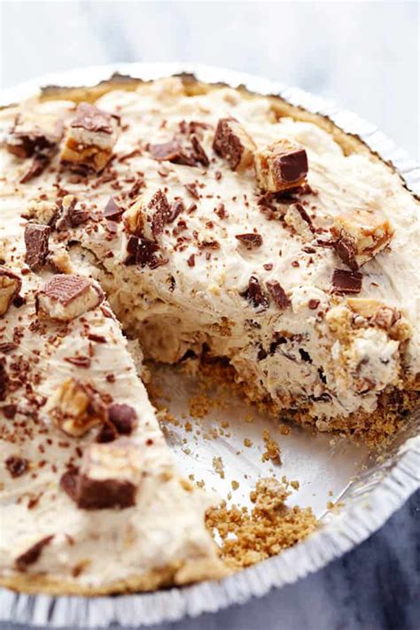 snickers-bar-pie-no-bake-recipe-cooking-frog image