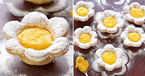 flower-shaped-mini-lemon-tarts-sugar-apron image