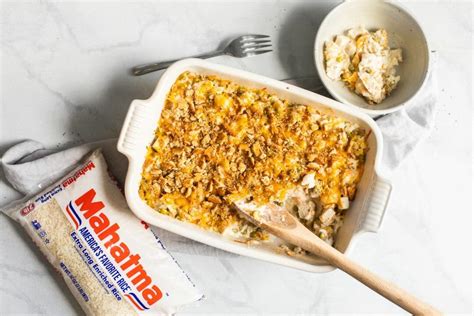 simple-turkey-and-rice-casserole-with-cheese image