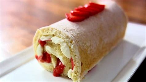 strawberry-and-mascarpone-swiss-roll-recipe-bbc-food image