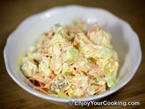 chicken-salad-with-cucumbers-and-korean-style image