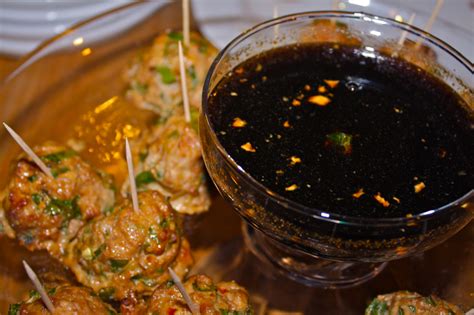 turkey-scallion-meatballs-with-soy-ginger-glaze image