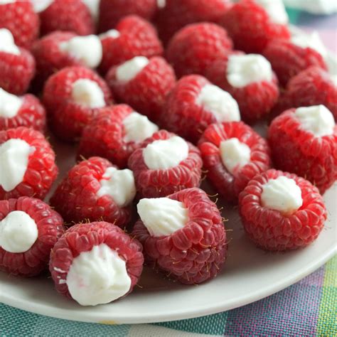 homemade-fruit-snack-frozen-yogurt-raspberries image