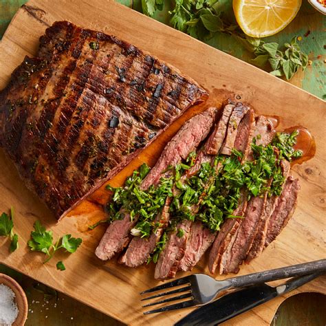 grilled-steak-with-chimichurri-eatingwell image
