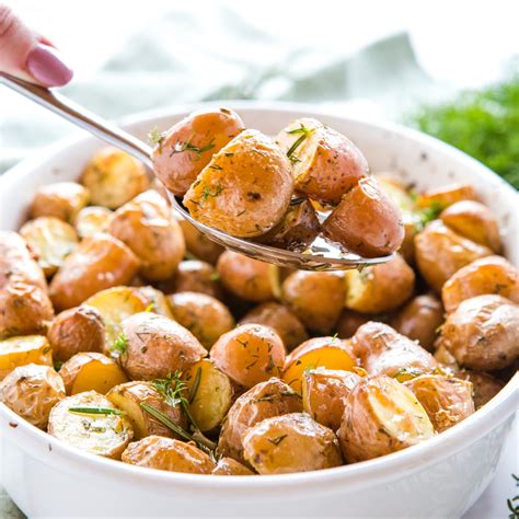 rosemary-dill-roasted-potatoes-easy-side-dish-the image
