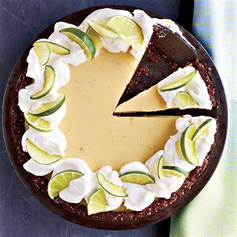 key-lime-pie-with-chocolate-almond-crust image