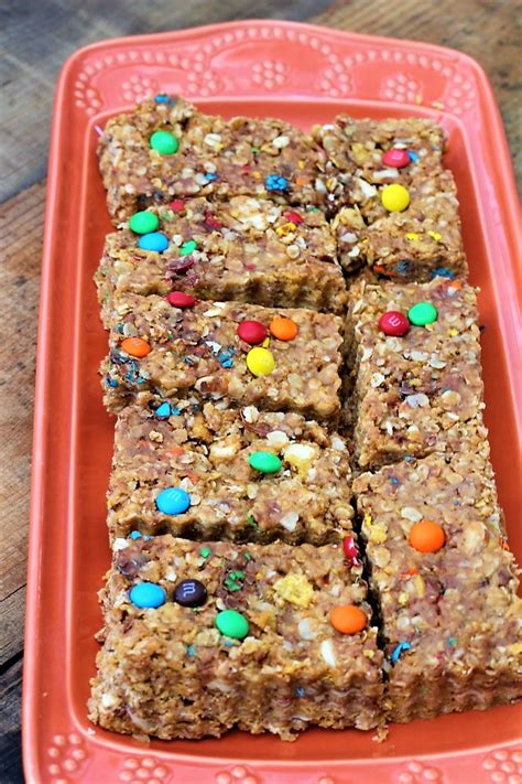 easy-microwave-granola-bars-my-recipe-treasures image