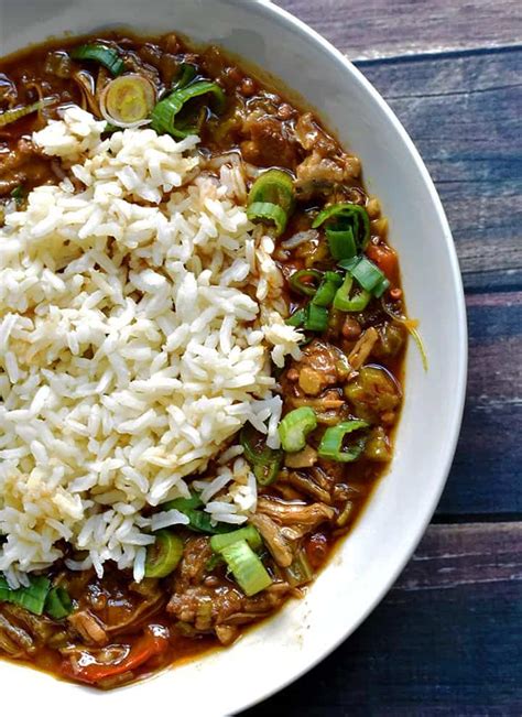 how-to-make-chicken-and-sausage-instant-pot-gumbo image
