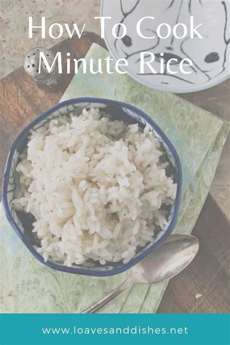 how-to-cook-minute-rice-loaves-and-dishes image