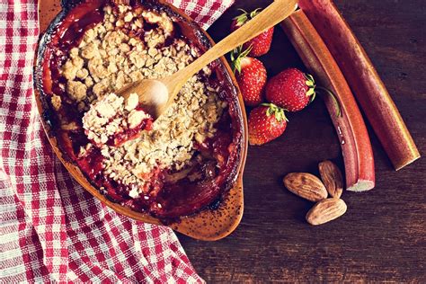rhubarb-strawberry-apple-crisp-recipe-dairy-free image