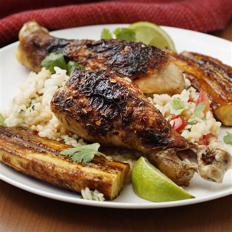 jerk-chicken-with-roasted-plantains-mccormick image