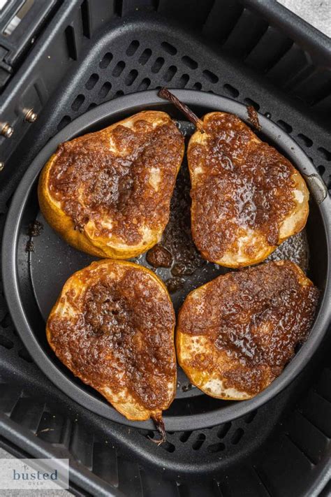 air-fryer-pears-air-fried-dessert-pears-the-busted image