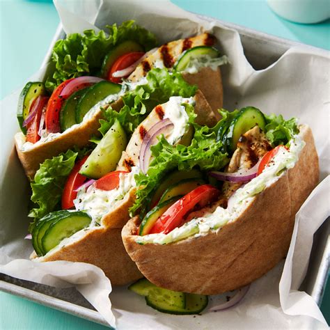 greek-chicken-cucumber-pita-sandwiches-with image