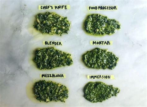 how-to-make-pesto-with-mortar-pestle-blender-food-processor image