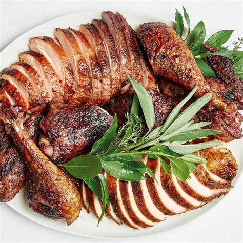 spiced-and-glazed-roast-turkey-recipe-bon-apptit image
