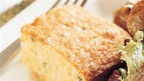 corn-bread-with-green-onions-and-parmesan-cheese image