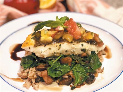 pan-seared-halibut-with-heirloom-tomatoes-tufts image