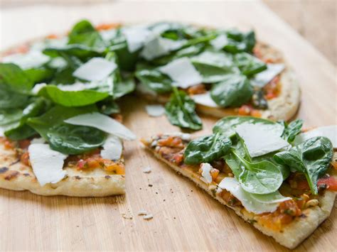 spinach-and-ricotta-salata-grilled-pizza-whole-foods image