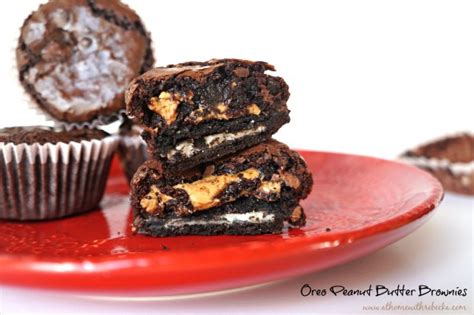 oreo-peanut-butter-brownie-cupcakes-at-home image