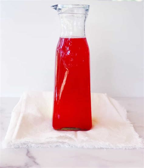 rhubarb-simple-syrup-keeping-it-simple-blog image