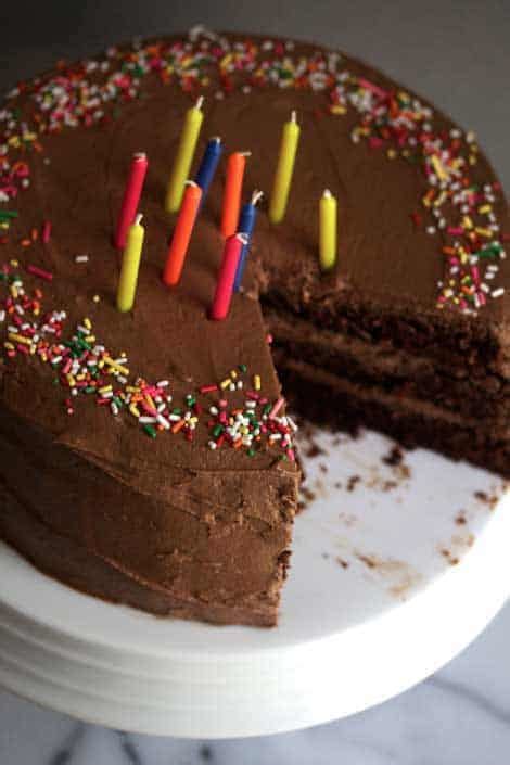 chocolate-birthday-cake-recipe-with-chocolate image