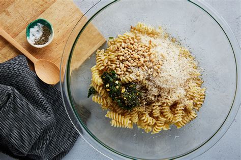 easy-pasta-salad-with-fresh-herbs-lemon-and-garlic image