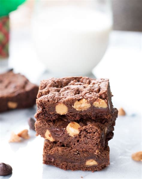 chewy-double-chocolate-peanut-butter-cookie-bars image