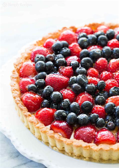 summer-berry-tart-recipe-simply image