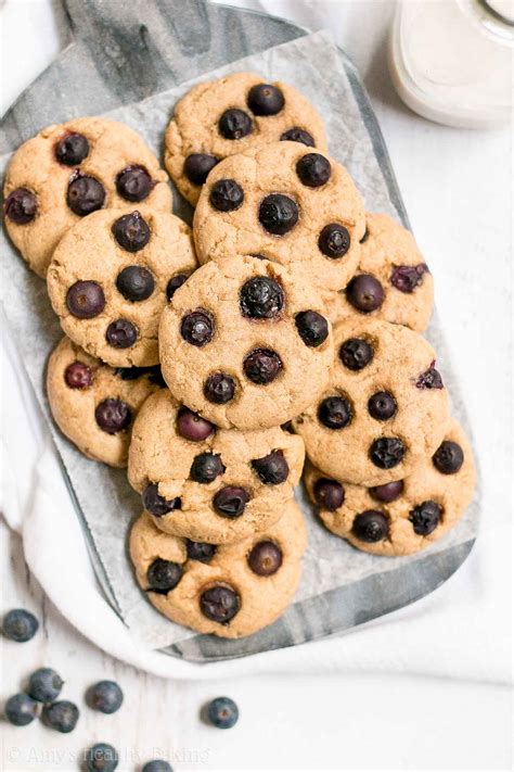 healthy-blueberry-cookies-amys-healthy-baking image