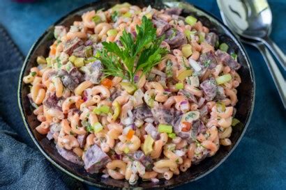 beet-macaroni-salad-tasty-kitchen-a-happy image