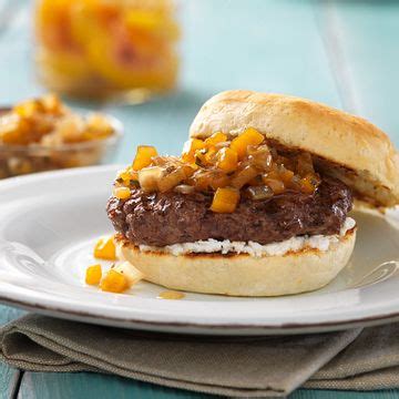 old-south-burgers-with-peach-compote-beef image