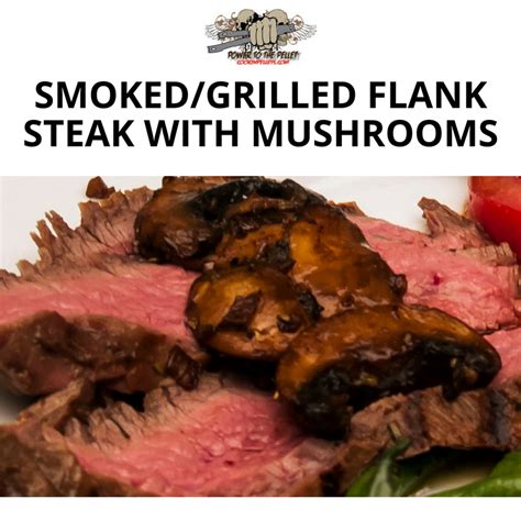 smokedgrilled-flank-steak-with-mushrooms image