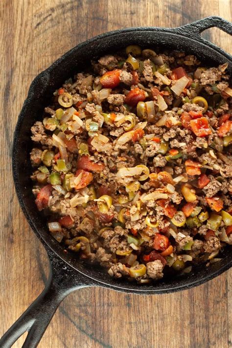 tex-mex-ground-beef-skillet-midwexican image