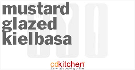 mustard-glazed-kielbasa-recipe-cdkitchencom image