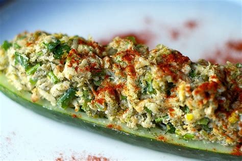 30-cucumber-boats-ideas-recipes-food-favorite image