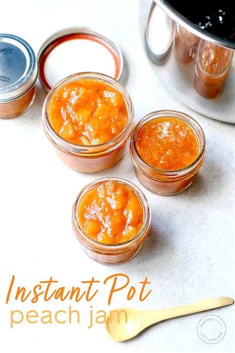 instant-pot-peach-jam-marisa-moore-nutrition image