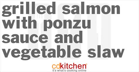grilled-salmon-with-ponzu-sauce-and-vegetable-slaw image