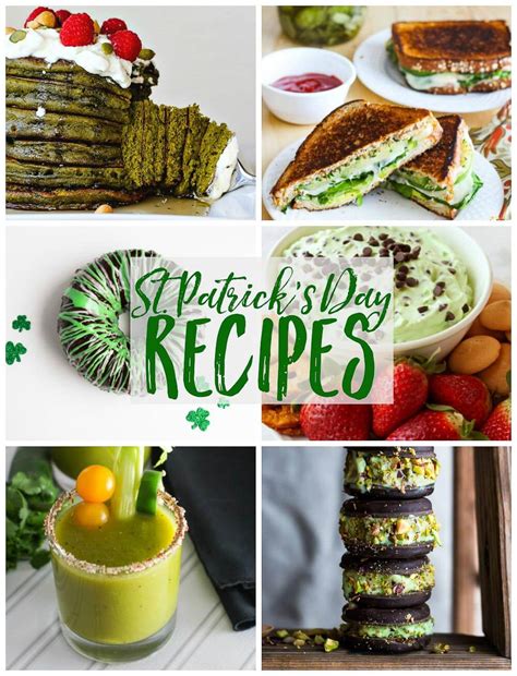 30-green-st-patricks-day-recipes-party-food-the image