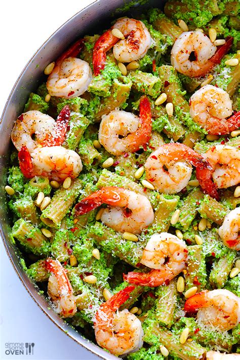 shrimp-pasta-with-broccoli-peso-gimme-some-oven image