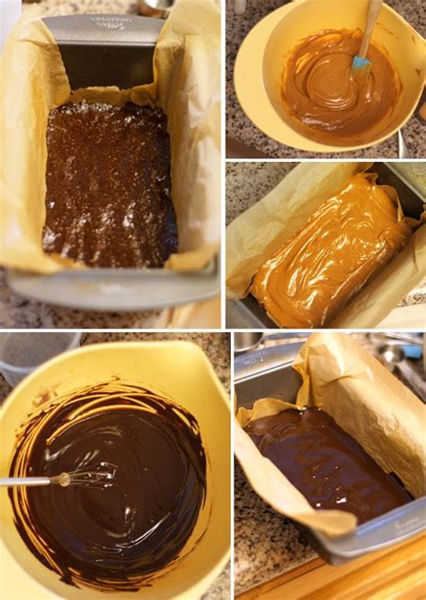 chocolate-peanut-butter-bars-5-ingredients image