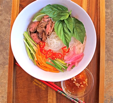 bun-bo-xao-vietnamese-lemongrass-beef-noodle-bowls image