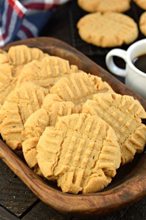 the-best-soft-and-chewy-peanut-butter-cookies image