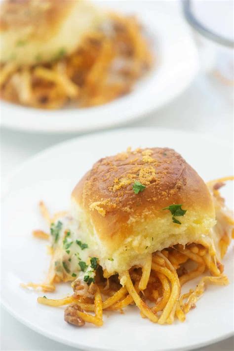 easy-cheesy-spaghetti-sandwiches-buns-in-my-oven image