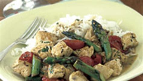 quick-chicken-saut-with-asparagus-cherry-tomatoes image