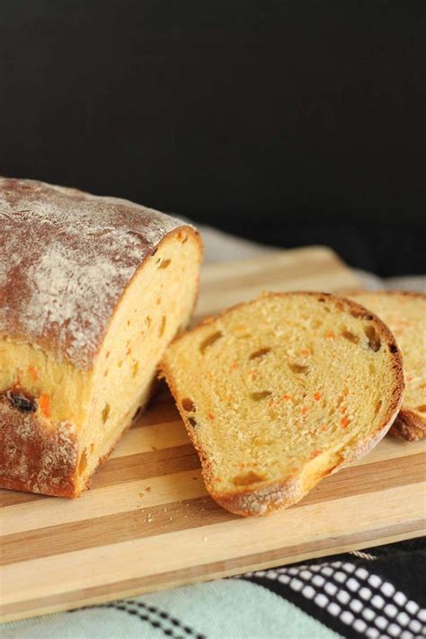 bread-machine-carrot-raisin-bread-red-star-yeast image